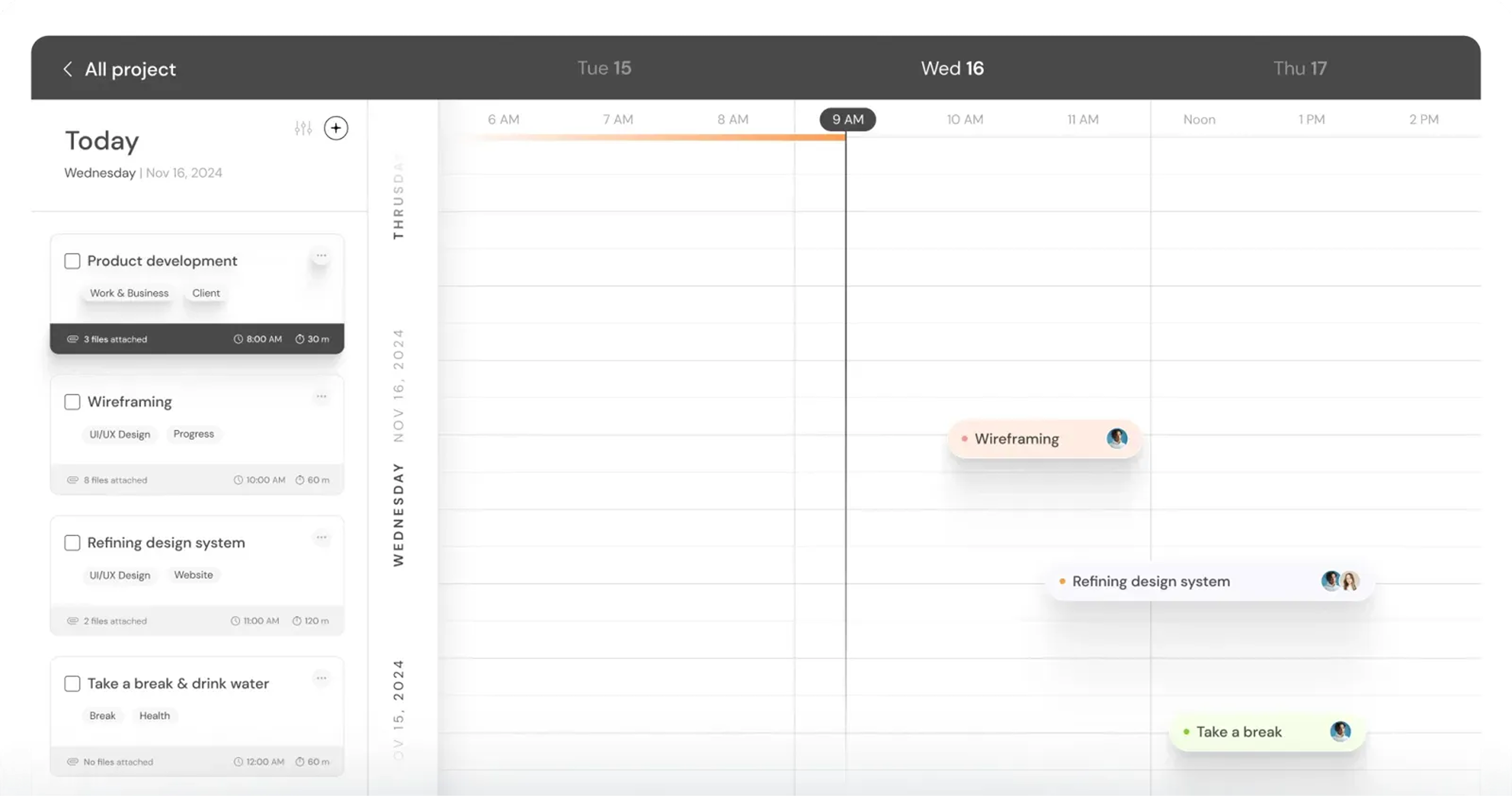 Commento visual feedback tool showing pinned comments on a live website review