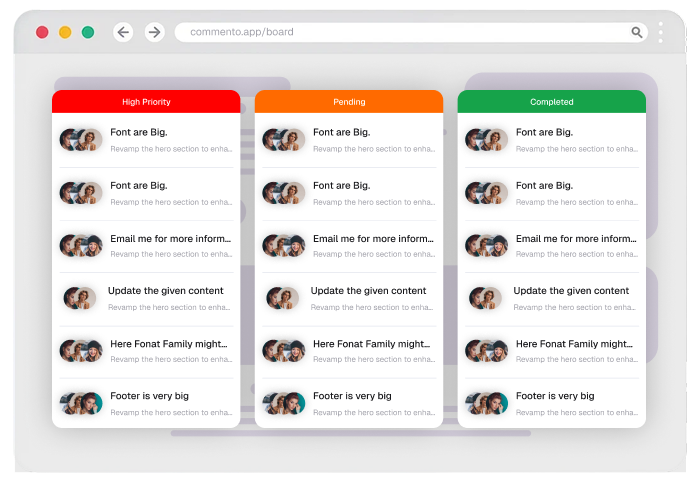 Keep projects moving to sign-off