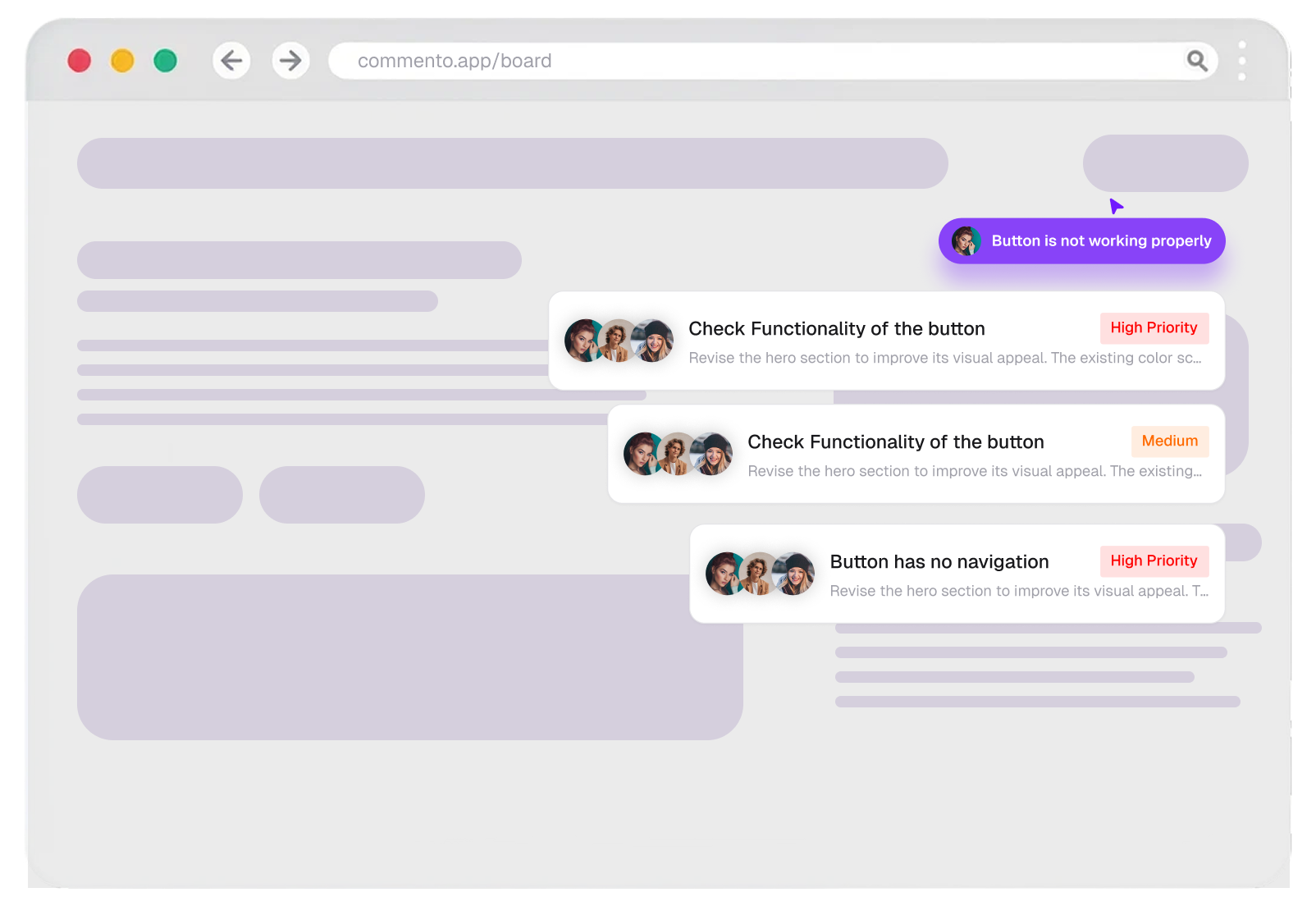 Commento for qa & testers
